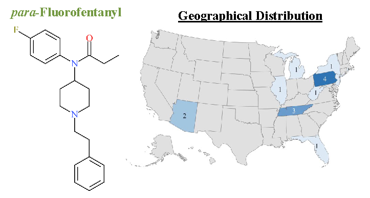 Fluorofentanyl Identified in Forensic Casework as Wave of Fentanyl-Related Substances Appears in the United States